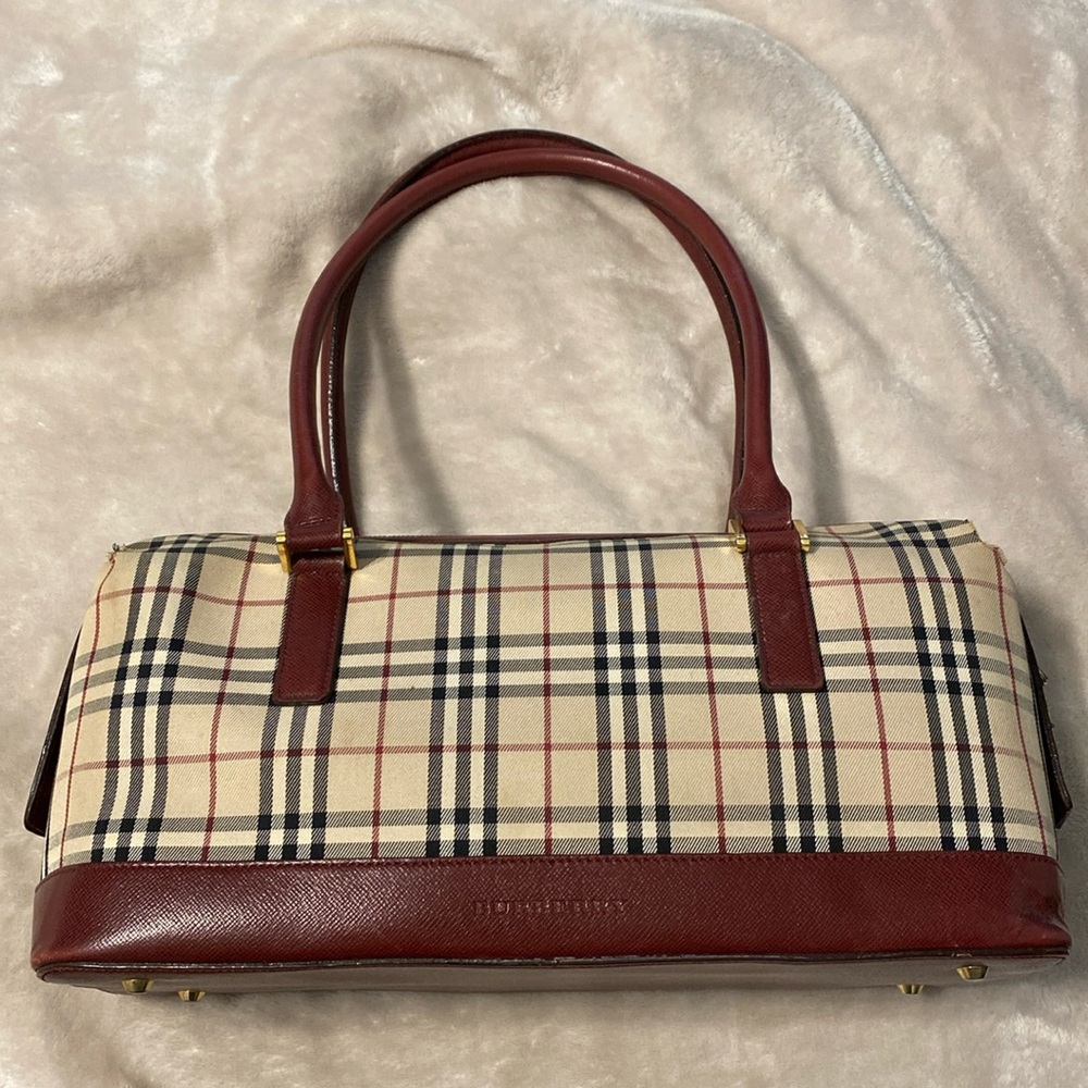 Burberry red purse- Authentic